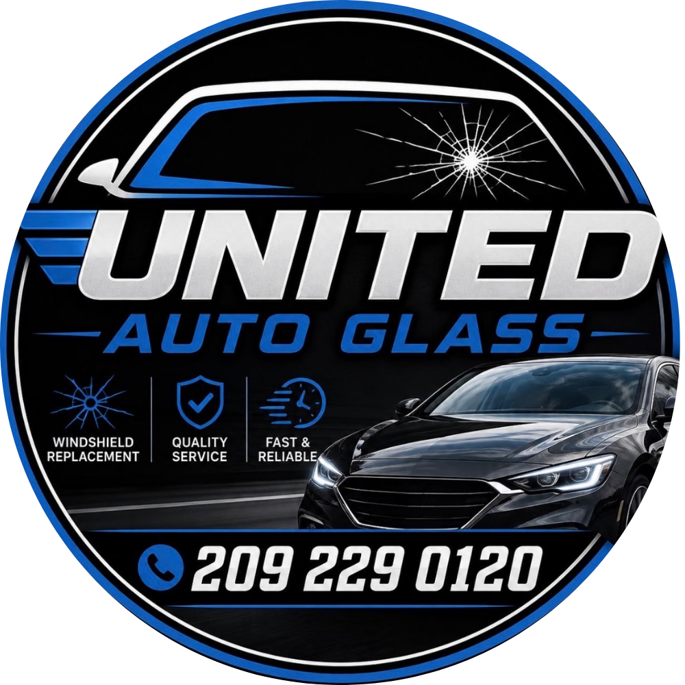 United Auto Glass Tracy Logo